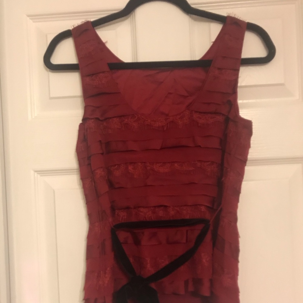 White House Black Market Lace Tank Top
